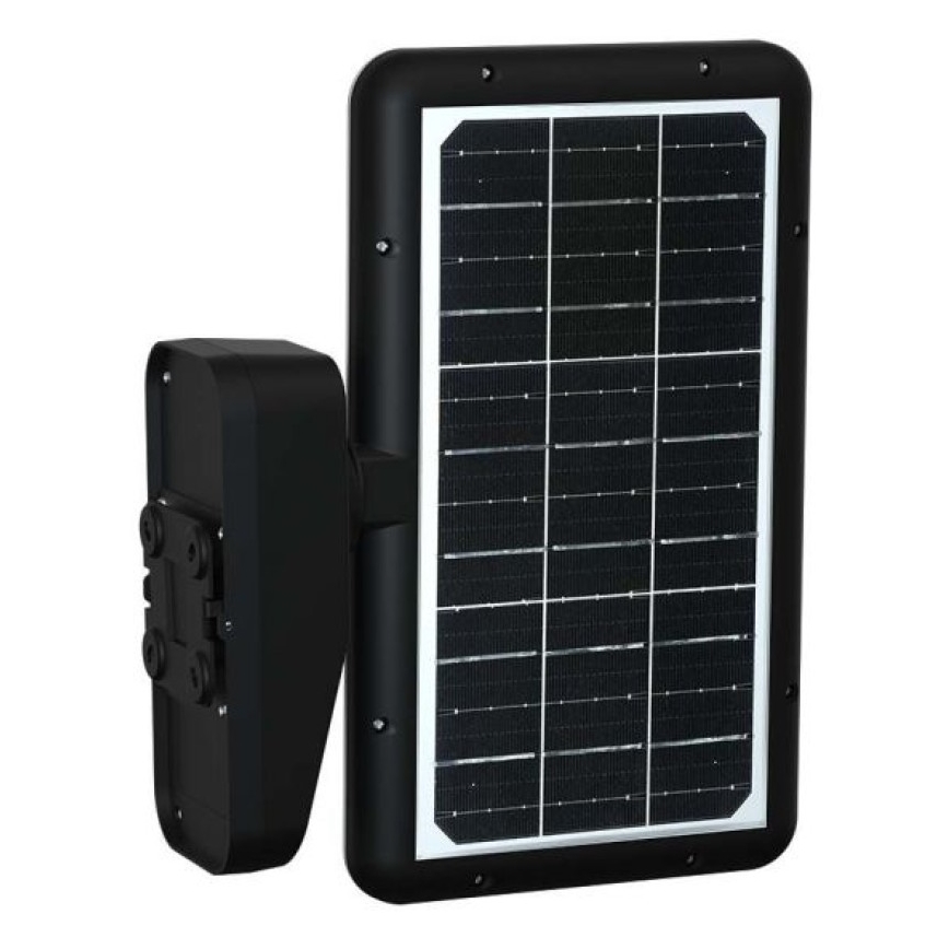 Iluminação solar de parede LED com sensor LED/15W/3,2V 4000K/6000K IP65 preto
