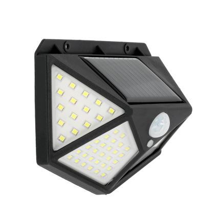 Iluminação solar de parede LED com sensor LED/1W/3,7V 6500K IP44