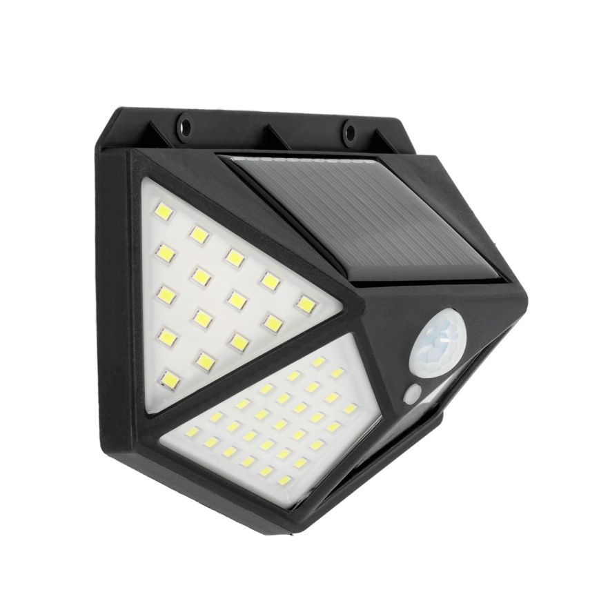Iluminação solar de parede LED com sensor LED/1W/3,7V 6500K IP44