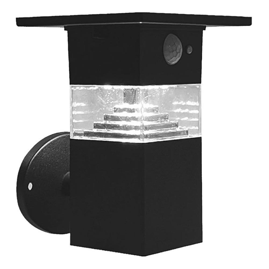 Iluminação solar de parede LED com sensor LED/2,5W/3,7V IP54 3000K