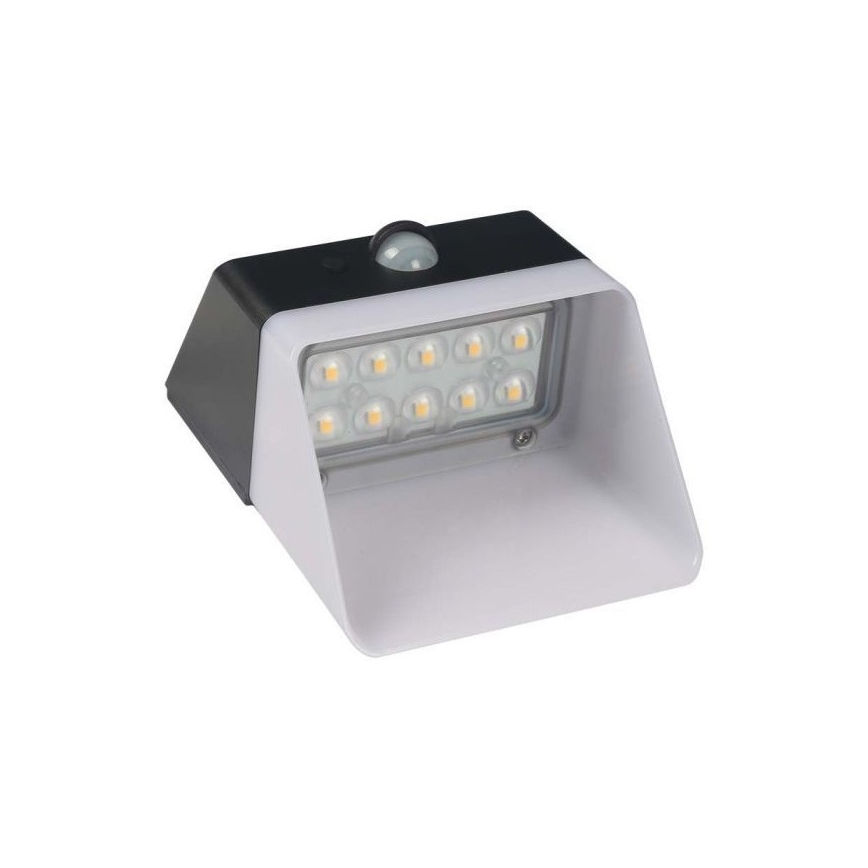 Iluminação solar de parede LED com sensor LED/2W/3,7V 4000K IP65
