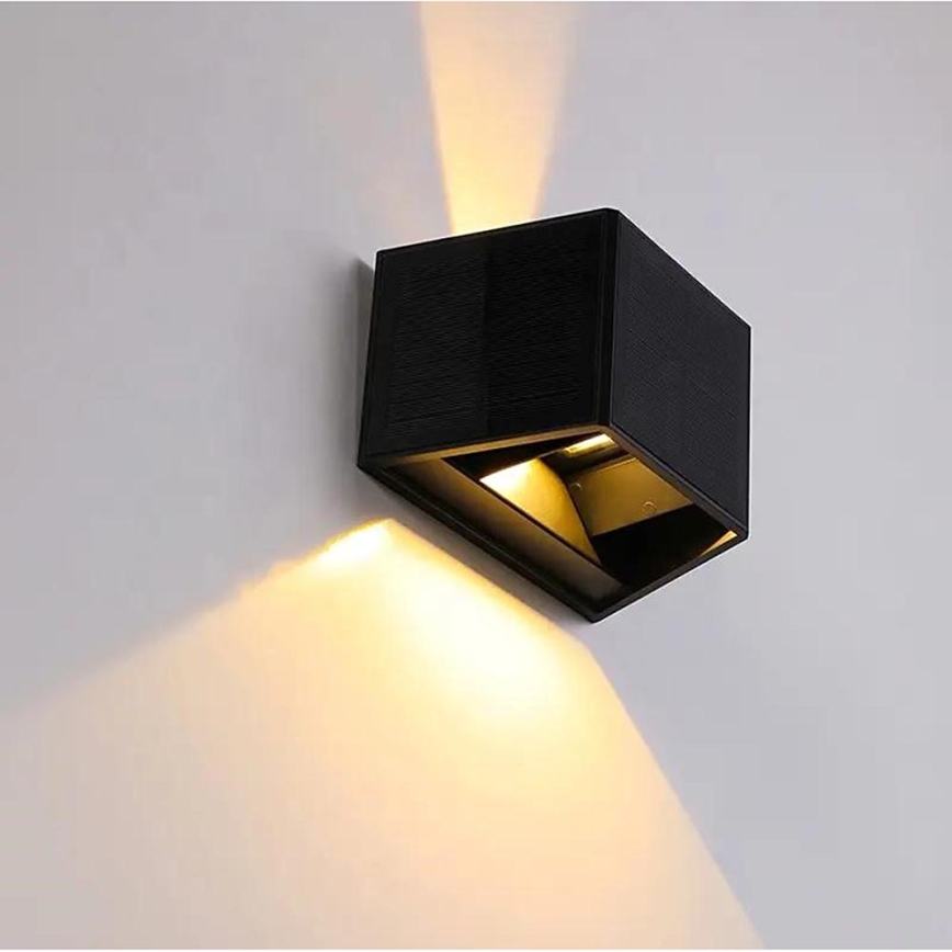 Iluminação solar de parede LED com sensor LED/2W/5V IP54 1300 mAh