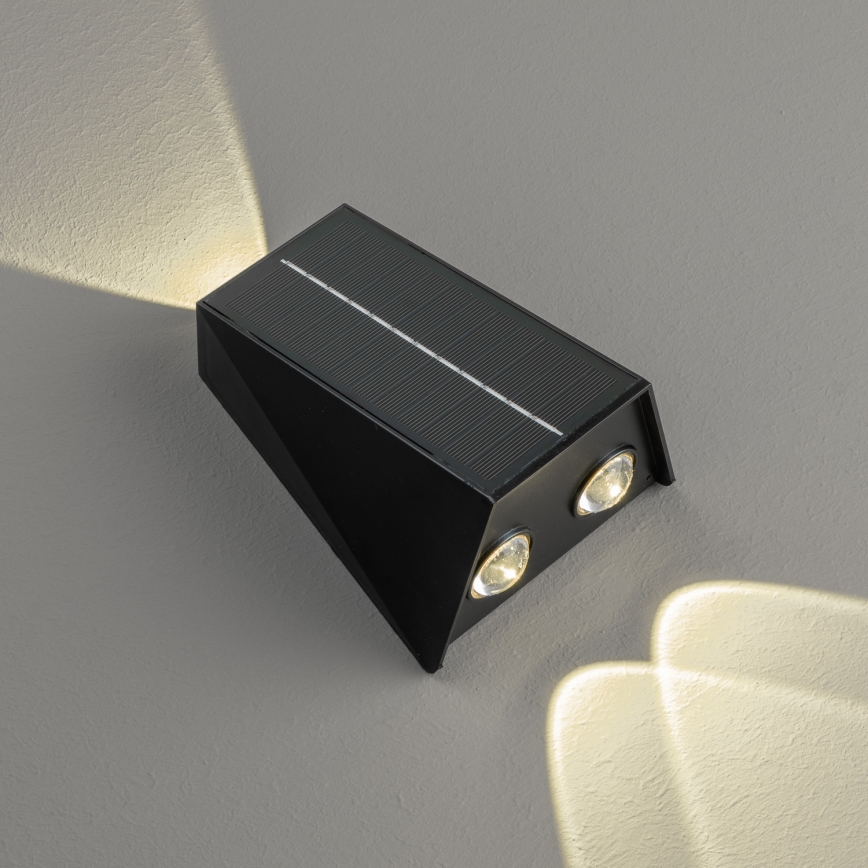 Iluminação solar de parede LED com sensor LED/2W/5V IP54 1300 mAh