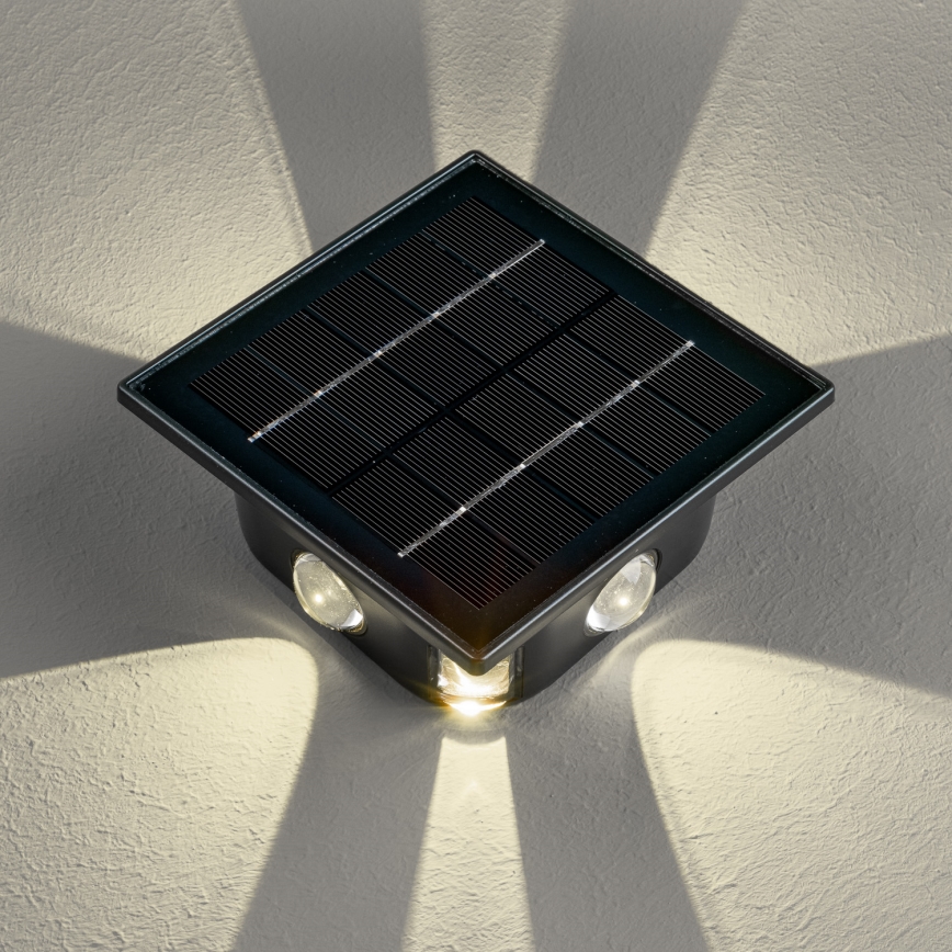 Iluminação solar de parede LED com sensor LED/2W/5V IP54