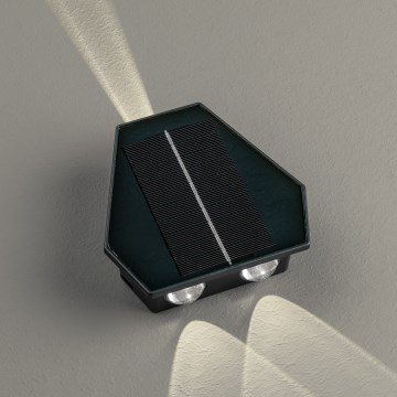 Iluminação solar de parede LED com sensor LED/2W/5V IP54