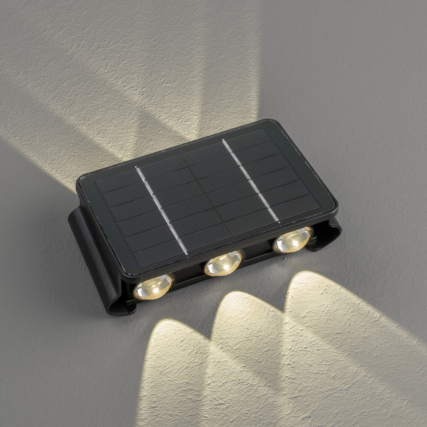Iluminação solar de parede LED com sensor LED/2W/5V IP54
