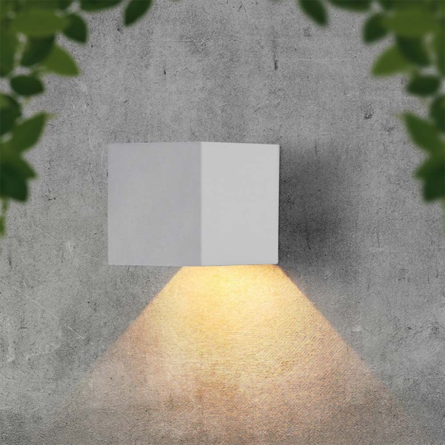 Iluminação solar de parede LED com sensor LED/3W/3,7V IP65 4000K 2600 mAh branco