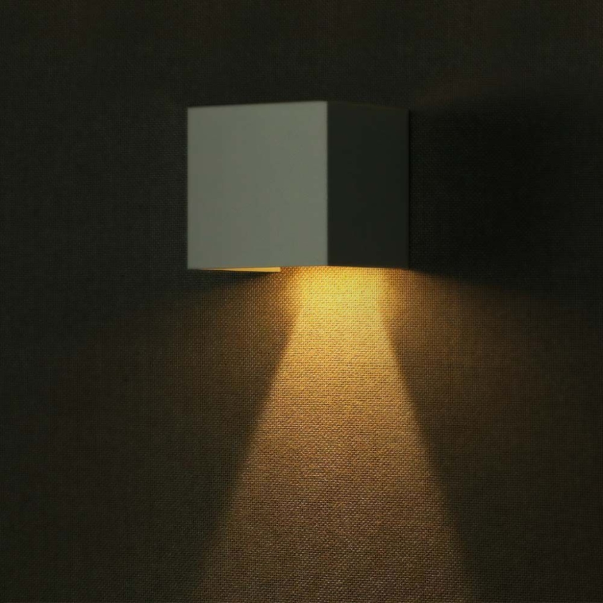 Iluminação solar de parede LED com sensor LED/3W/3,7V IP65 4000K 2600 mAh branco
