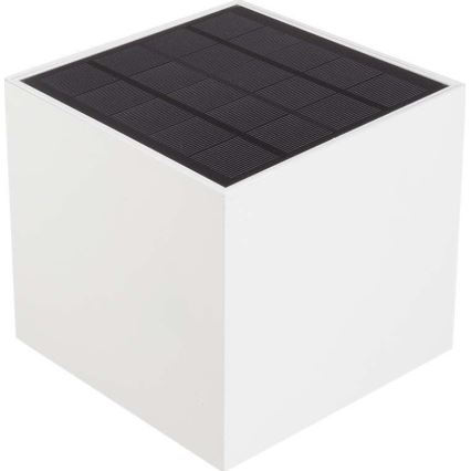 Iluminação solar de parede LED com sensor LED/3W/3,7V IP65 4000K 2600 mAh branco