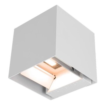 Iluminação solar de parede LED com sensor LED/3W/3,7V IP65 4000K branco