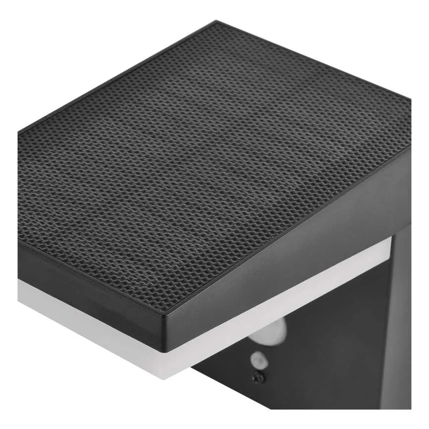 Iluminação solar de parede LED com sensor LED/4,4W/3,7V 2200 mAh IP44