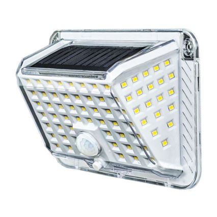 Iluminação solar de parede LED com sensor LED/5W IP44