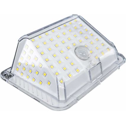 Iluminação solar de parede LED com sensor LED/5W IP44