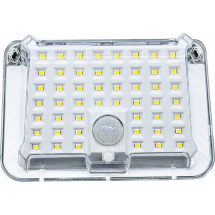 Iluminação solar de parede LED com sensor LED/5W IP44