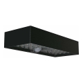 Iluminação solar de parede LED com sensor LED/6W/3,7V IP65 4000K preto