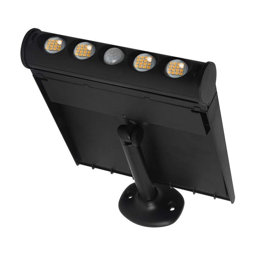 Iluminação solar de parede LED com sensor LED/8W/3,7V IP65 3000K