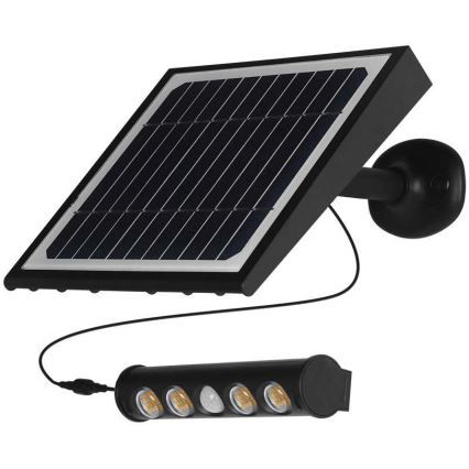 Iluminação solar de parede LED com sensor LED/8W/3,7V IP65 4000K