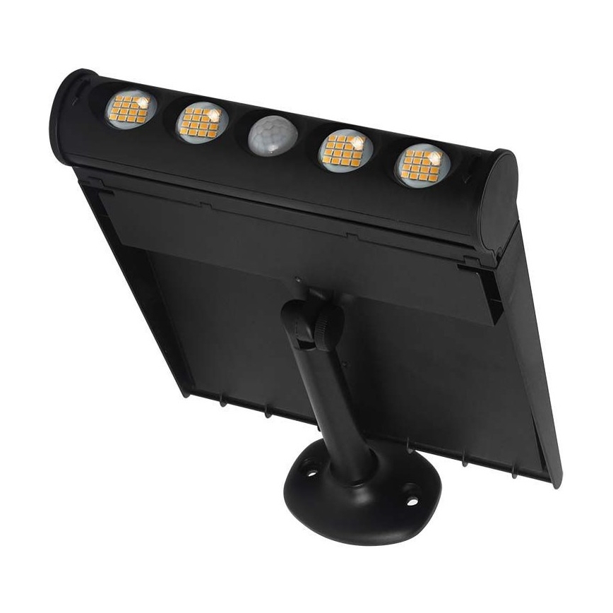 Iluminação solar de parede LED com sensor LED/8W/3,7V IP65 6000K