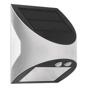 Iluminação solar de parede LED com sensor LUMI LED/3,7W IP54 branco