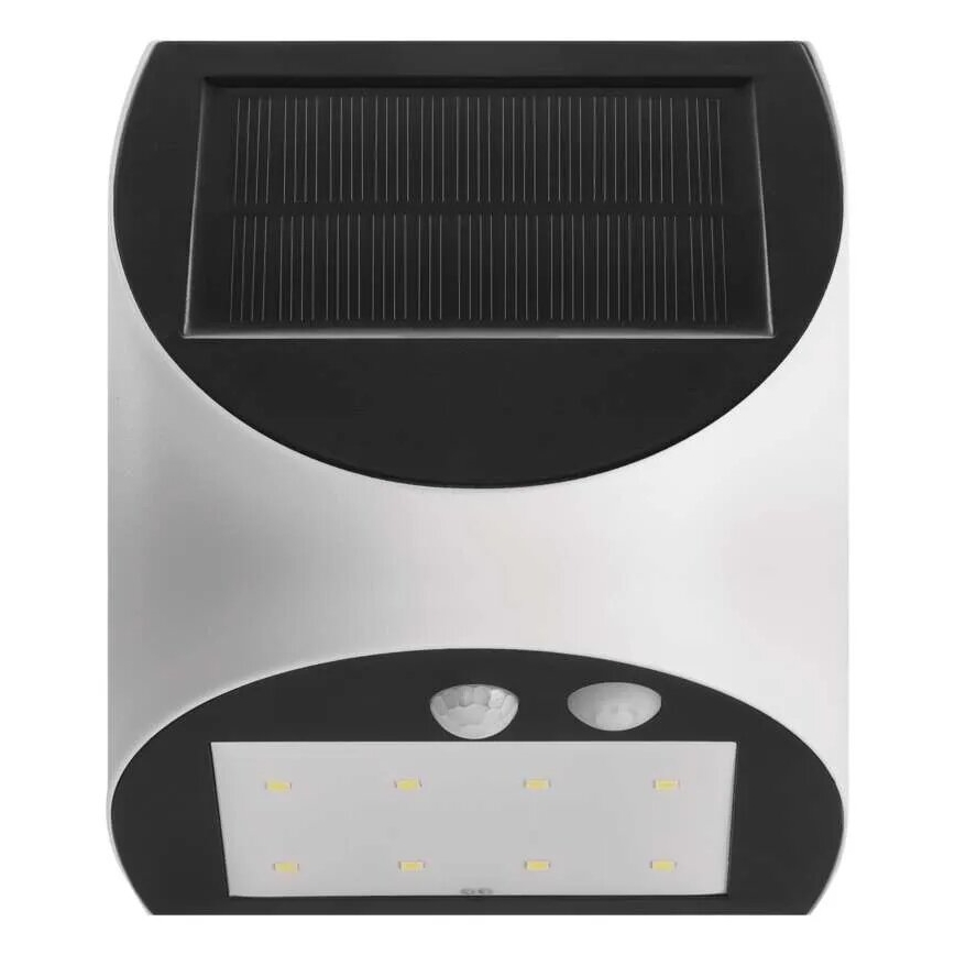Iluminação solar de parede LED com sensor LUMI LED/3,7W IP54 branco