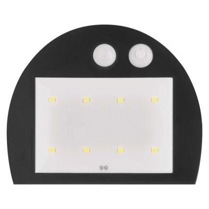 Iluminação solar de parede LED com sensor LUMI LED/3,7W IP54 branco