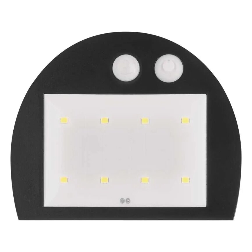Iluminação solar de parede LED com sensor LUMI LED/3,7W IP54 branco