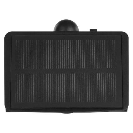 Iluminação solar de parede LED com sensor LUMI LED/3,7W IP65 preto
