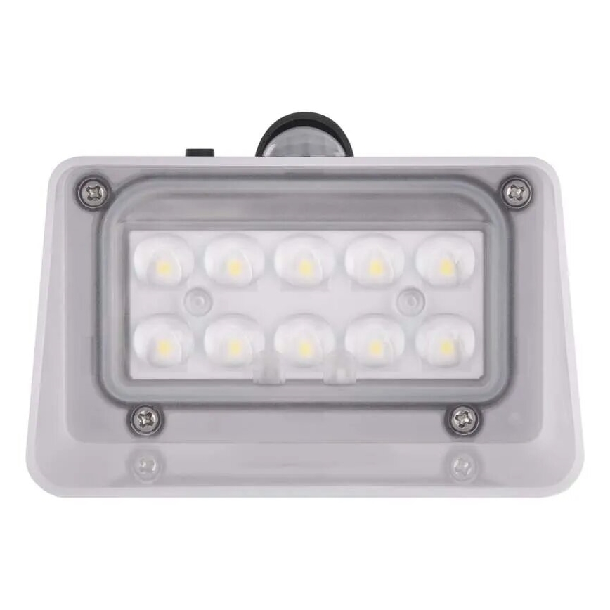 Iluminação solar de parede LED com sensor LUMI LED/3,7W IP65 preto
