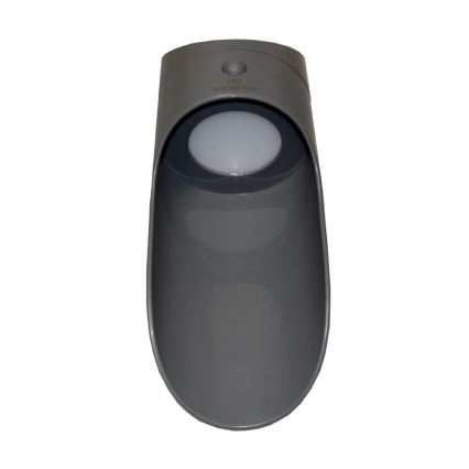 Iluminação solar de parede LED com sensor PALESA LED/1W IP65 cinzenta