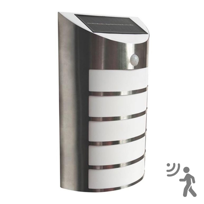 Iluminação solar de parede LED com sensor SAFFO LED/3,7V 2000 mAh IP44