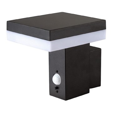 Iluminação solar de parede LED com sensor SOLARIS2 LED/5,5W/3,7V 4000K IP44