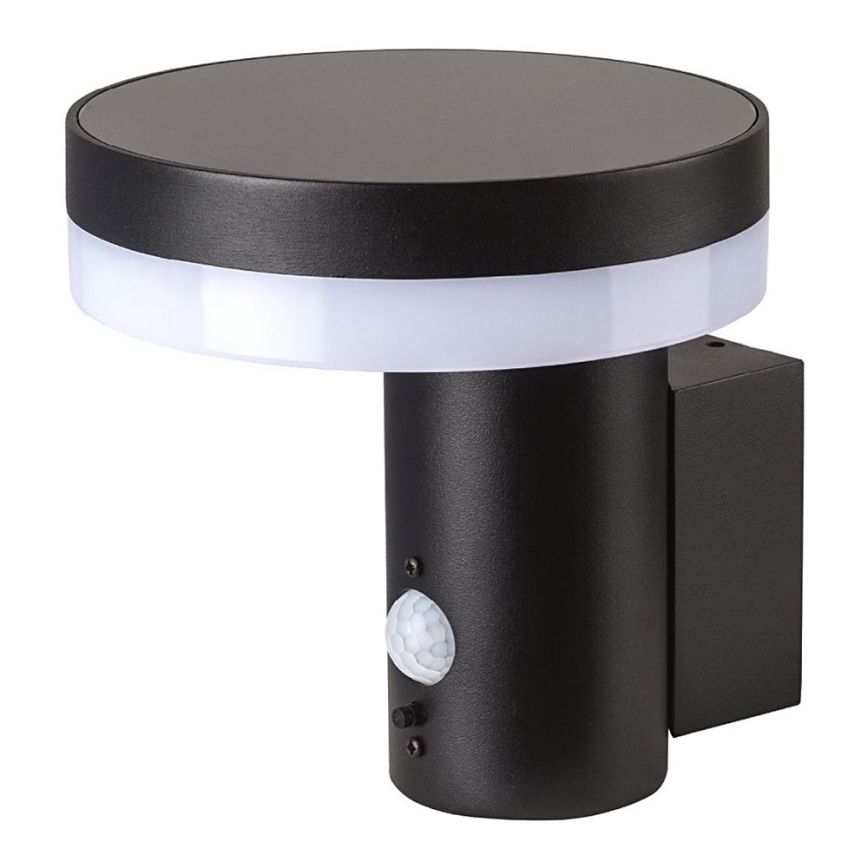 Iluminação solar de parede LED com sensor SOLARIS3 LED/5,5W/3,7V 4000K IP44