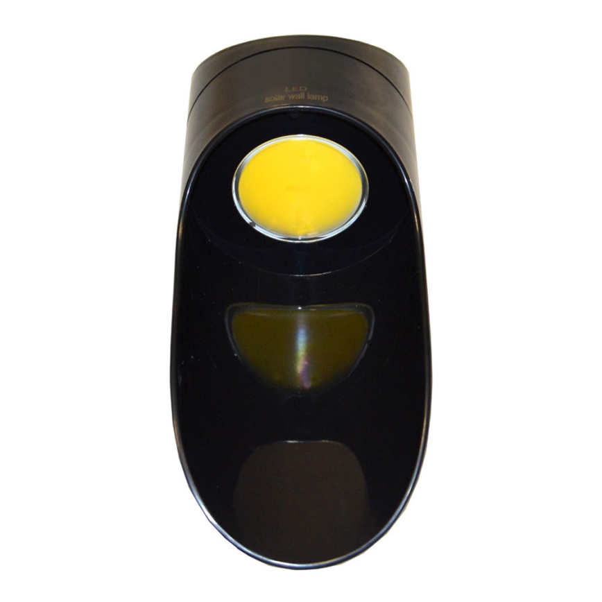 Iluminação solar de parede LED PALESA LED/1W IP65 preto