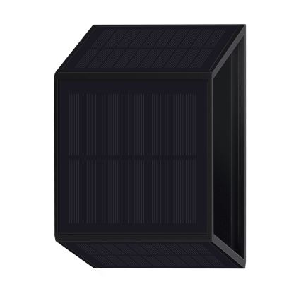 Iluminação solar de parede LED WINGS LED/2W/3,2V 3000K IP54 preto