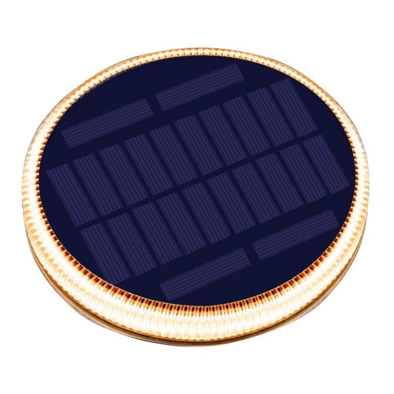 Iluminação solar exterior LED com sensor LED/0,4W/3,2V IP54 500 mAh