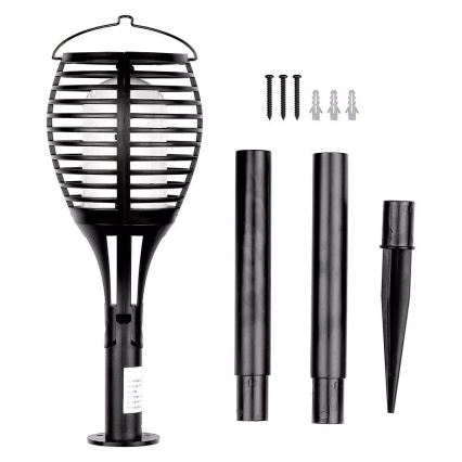 Iluminação solar LED 4 em 1 1xLED/0,45W/3,7V IP44