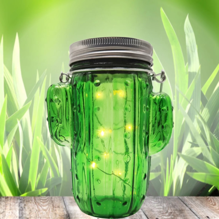 Iluminação solar LED CACTUS LED/1,2V IP44