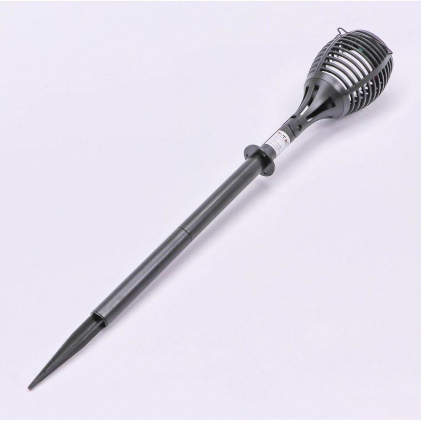 Iluminação solar LED FLAME 4em1 1xLED/0,45W/3,7V IP44 500 mAh