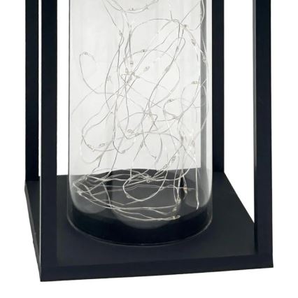 Iluminação solar LED GLAMOUR LED/1,2V 600 mAh IP44 preto