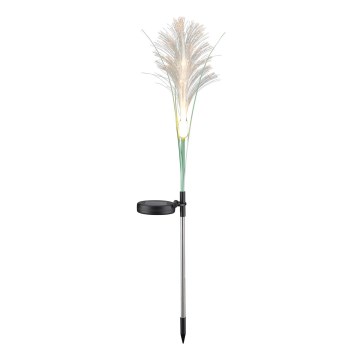 Iluminação solar LED GRASS LED/1,2V 3000K 600 mAh IP44 preto