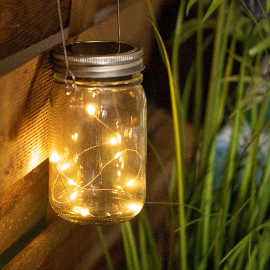 Iluminação solar LED JAR LED/1,2V 600 mAh IP44