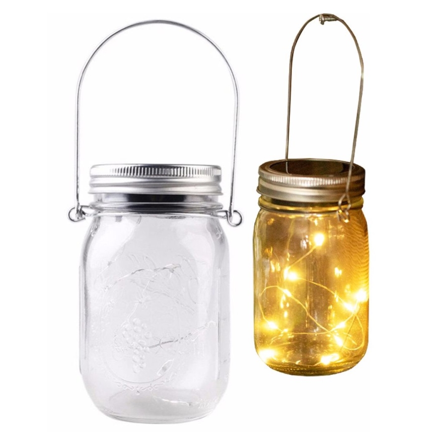 Iluminação solar LED JAR LED/1,2V 600 mAh IP44