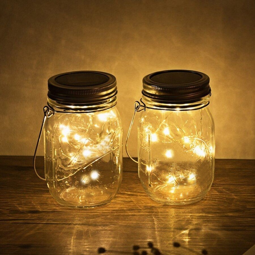Iluminação solar LED JAR LED/1,2V 600 mAh IP44