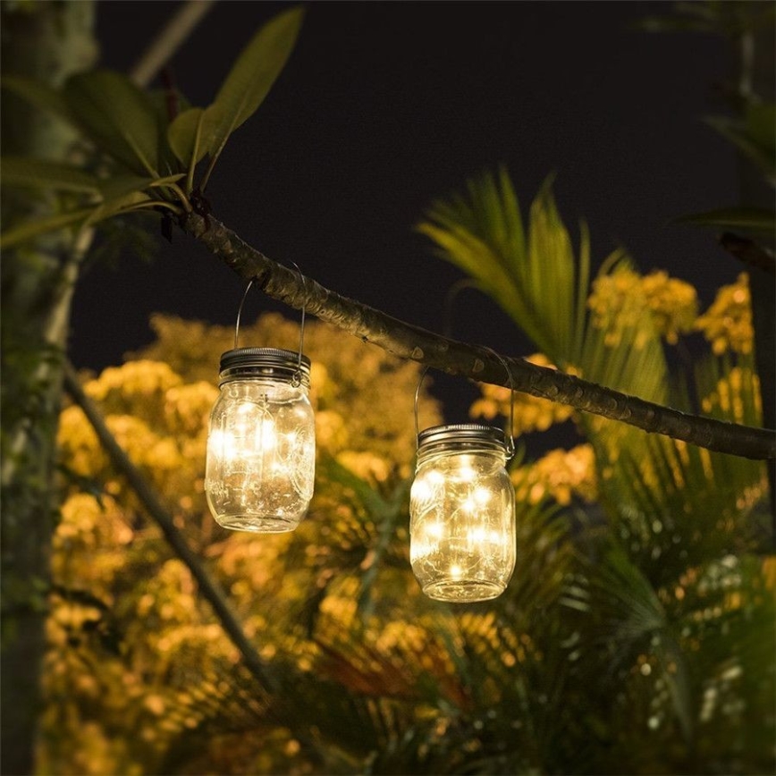 Iluminação solar LED JAR LED/1,2V 600 mAh IP44