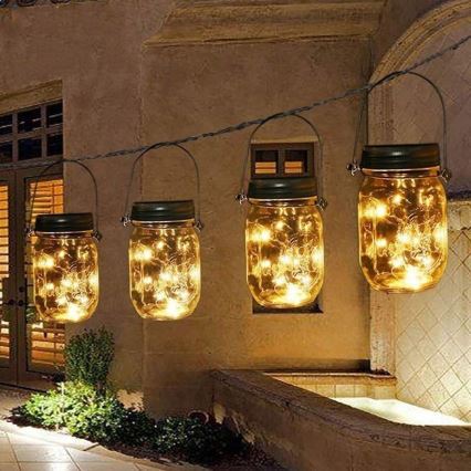 Iluminação solar LED JAR LED/1,2V 600 mAh IP44