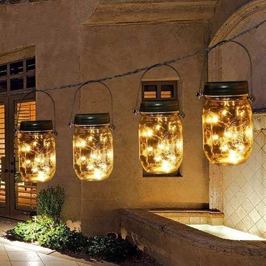 Iluminação solar LED JAR LED/1,2V 600 mAh IP44