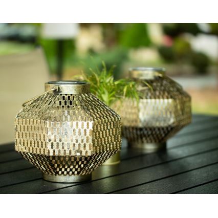 Iluminação solar LED LAURA 1xE27/1,2V 300 mAh IP44