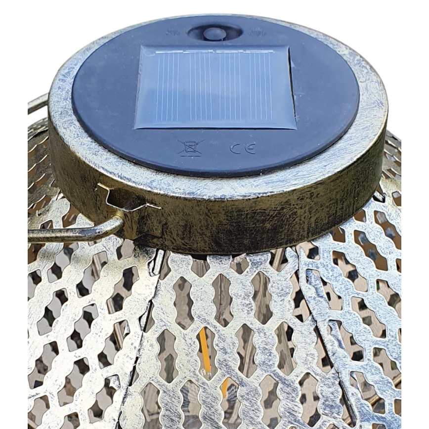Iluminação solar LED LAURA 1xE27/1,2V 300 mAh IP44
