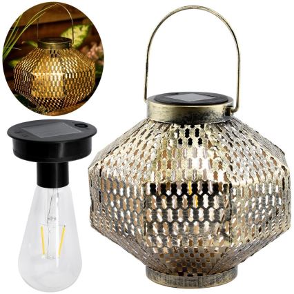 Iluminação solar LED LAURA 1xE27/1,2V 300 mAh IP44