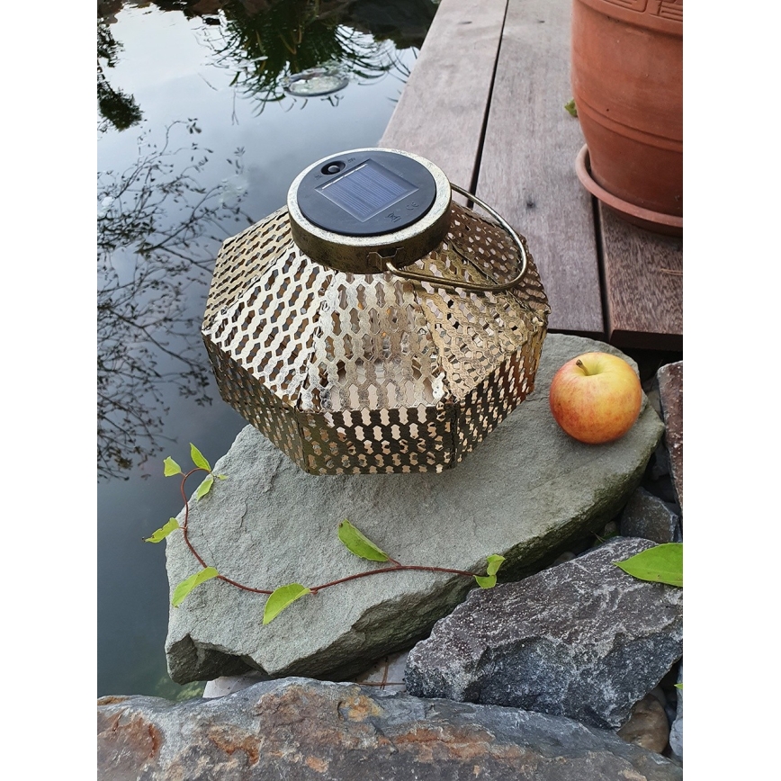 Iluminação solar LED LAURA 1xE27/1,2V 300 mAh IP44